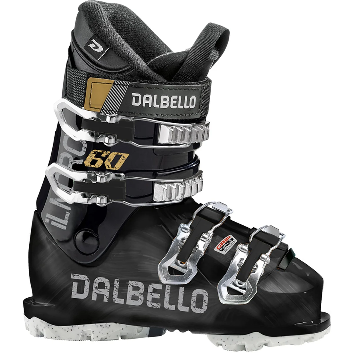 DALBELLO IL MORO 60 IF BLACK FLAME/BLACK  - Alpine ski boots
