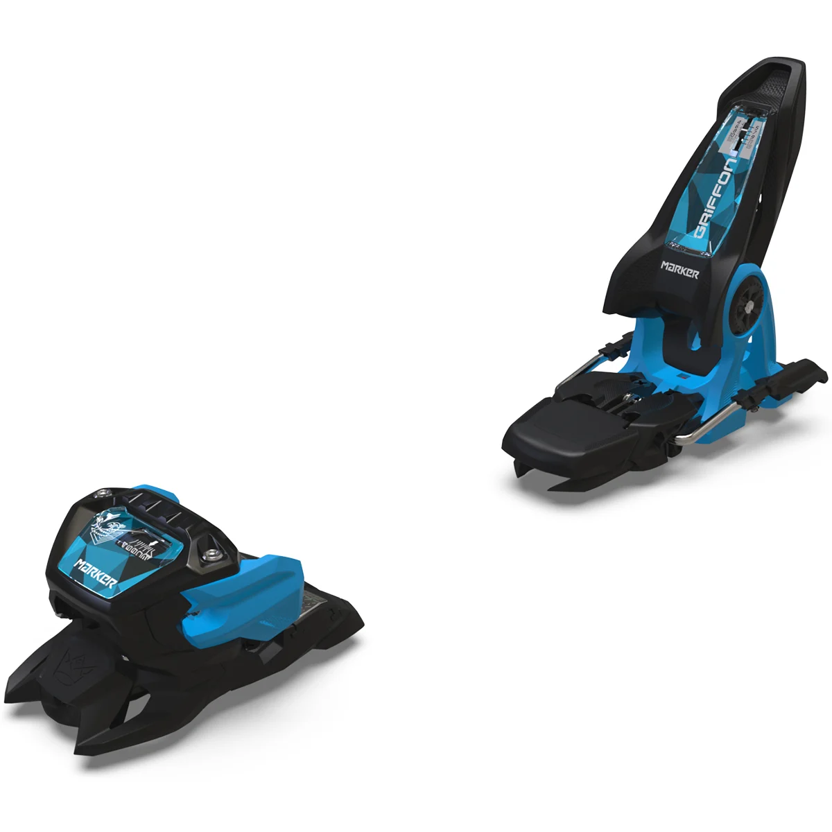 MARKER GRIFFON 13 BLACK/BLUE  - Alpine ski bindings