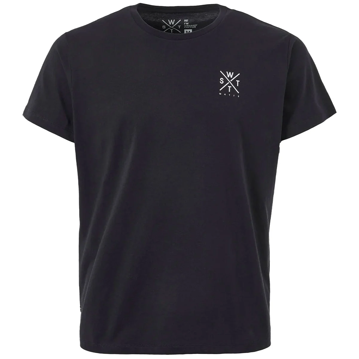 WATTS PALM TEE DARK IRON  - T-shirt