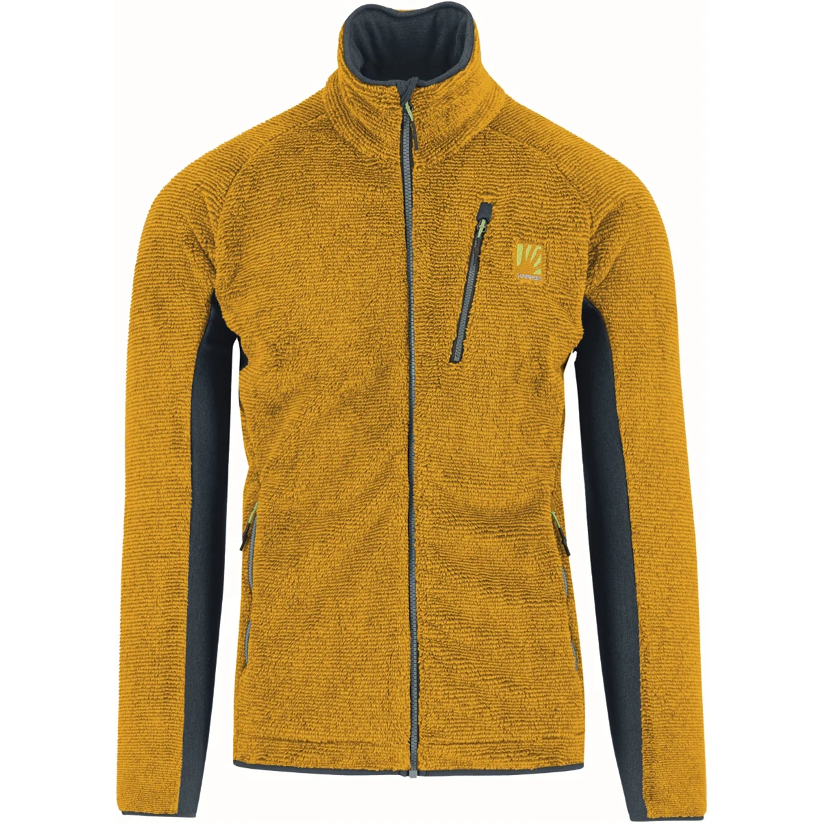 KARPOS VERTICE FLEECE GOLDEN/MIDNIGHT  - Ski touring ski fleece jacket
