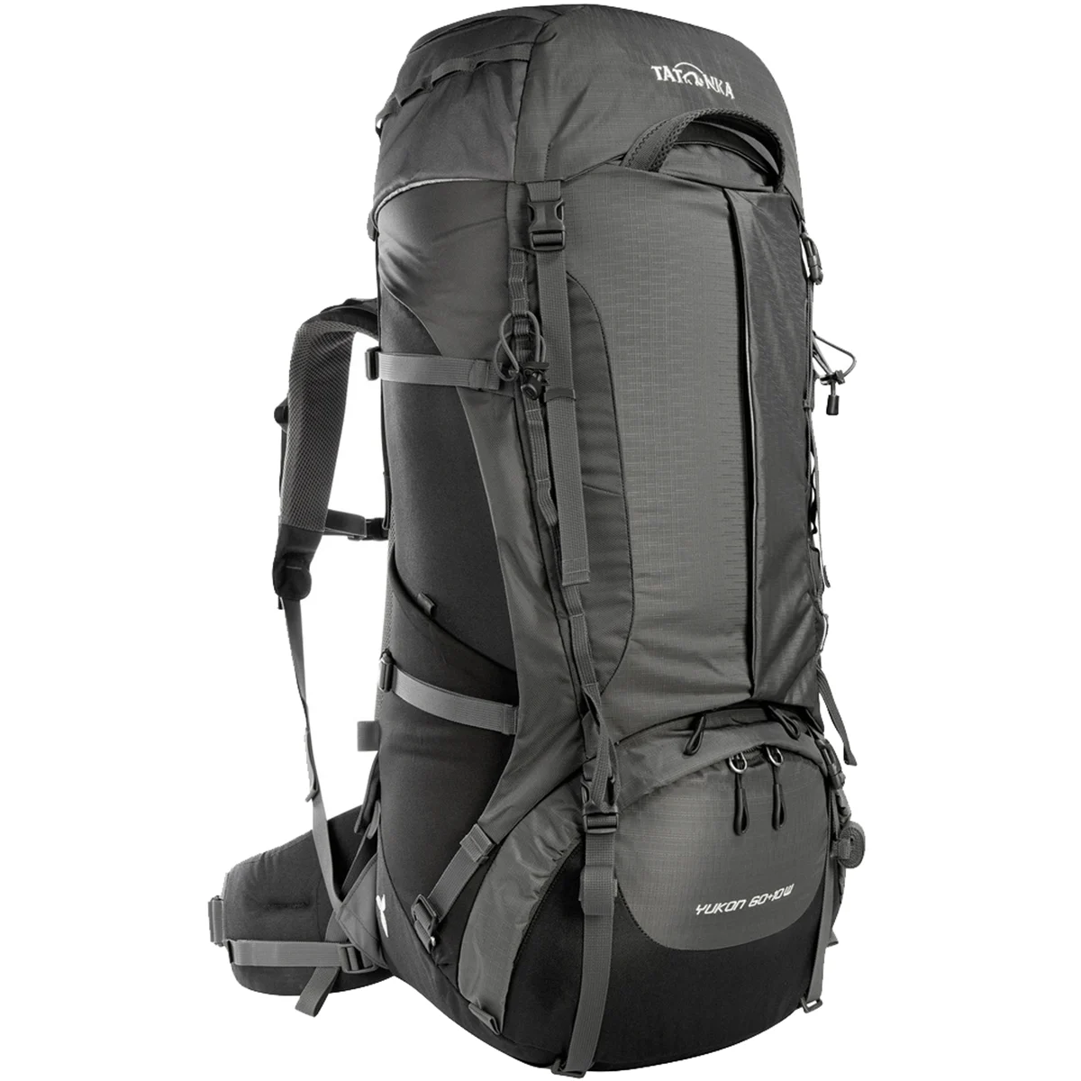 TATONKA YUKON 60+10 WOMEN TITAN GREY / BLACK  - Hiking backpack