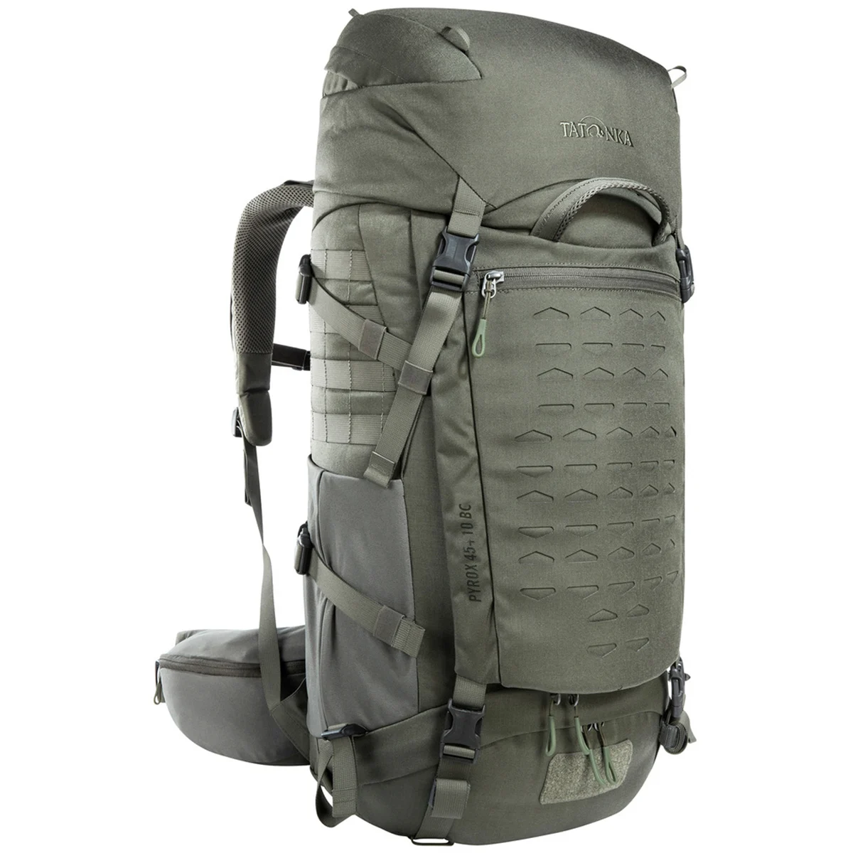 TATONKA PYROX 45+10 STONE GREY OLIVE  - Hiking backpack