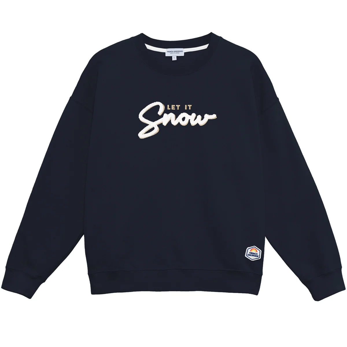 FRENCH DISORDER ROSIE LET IT SNOW NAVY  - Sweatshirt