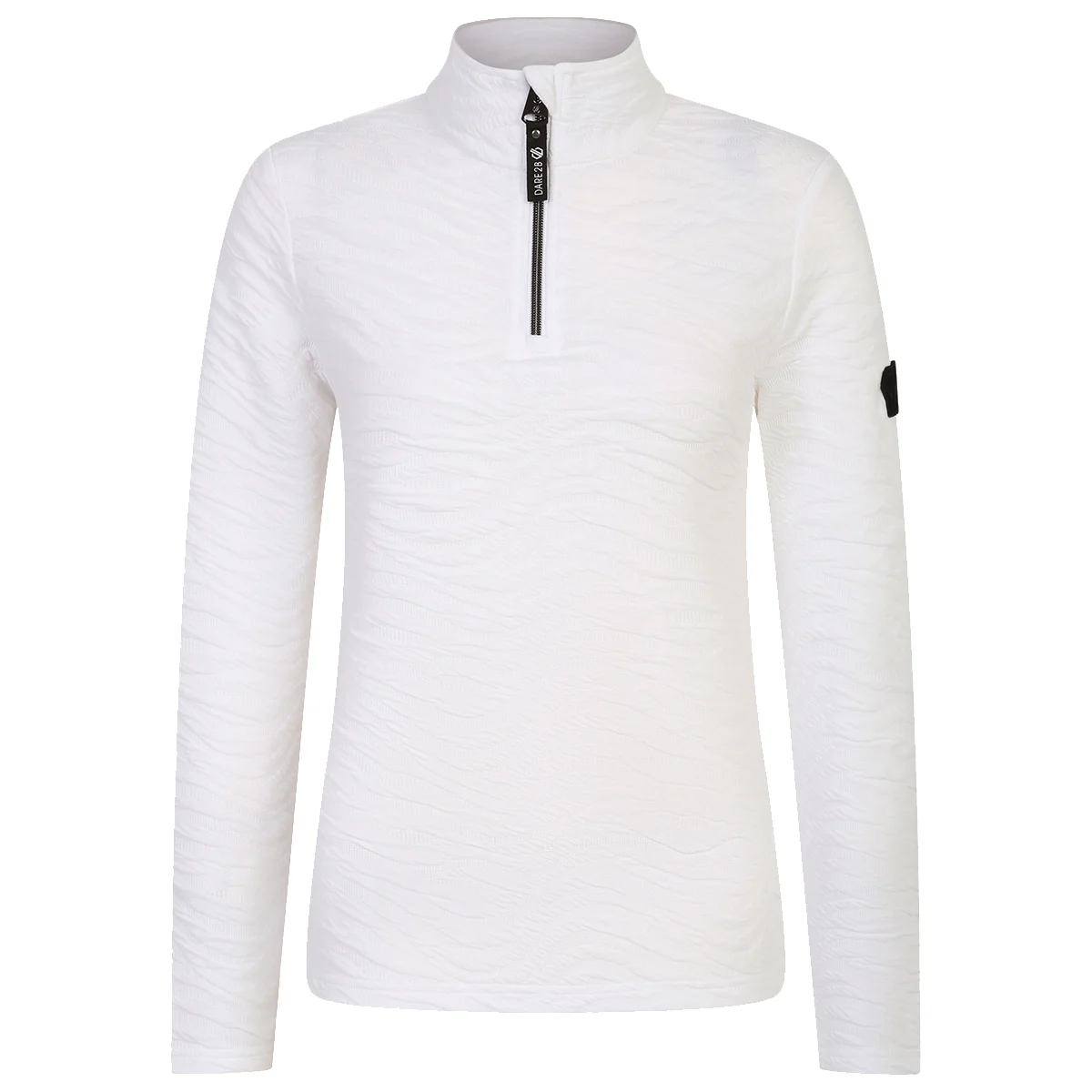 DARE 2B GLAMOURIZE MIDLAYER WHITE  - Fleece sweatshirt