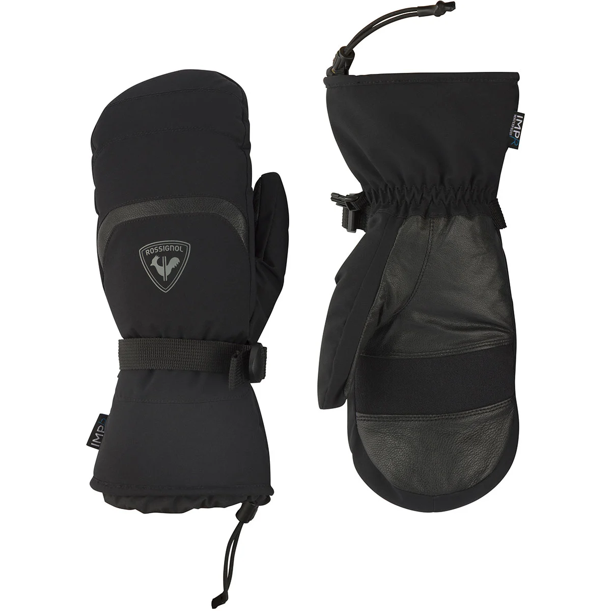 ROSSIGNOL TYPE IMPR M BLACK  - Ski mittens