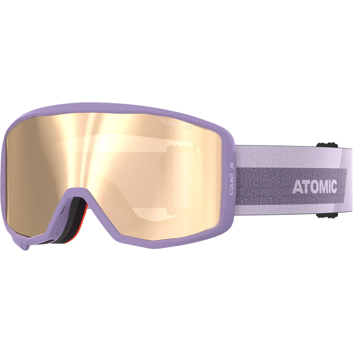ATOMIC COUNT JR CYLINDRICAL S3 LAVEND  - Ski goggles