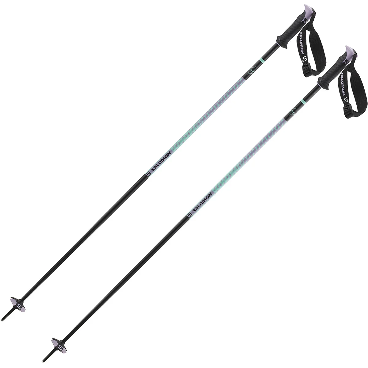 SALOMON POLAR PRO S3 LILAC  - Alpine ski poles