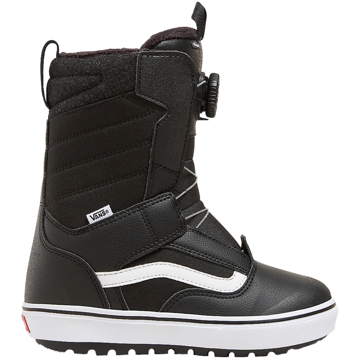 VANS JUVIE LINERLESS BLACK/WHITE  - Snowboard boots