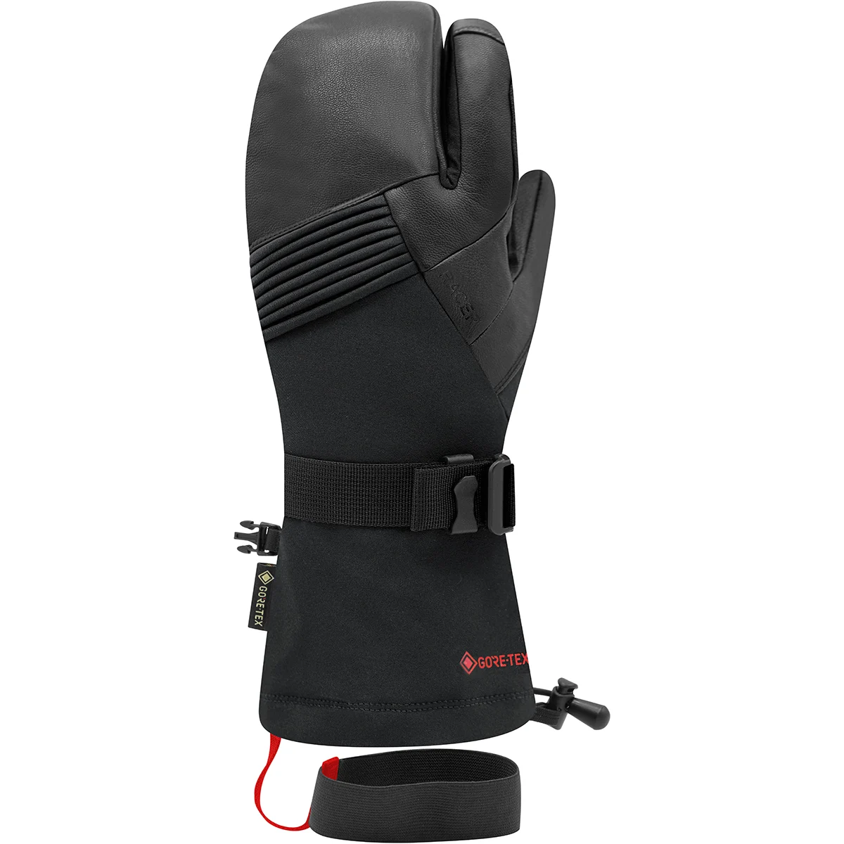 RACER LTK 5 GTX BLACK BLACK  - Ski gloves