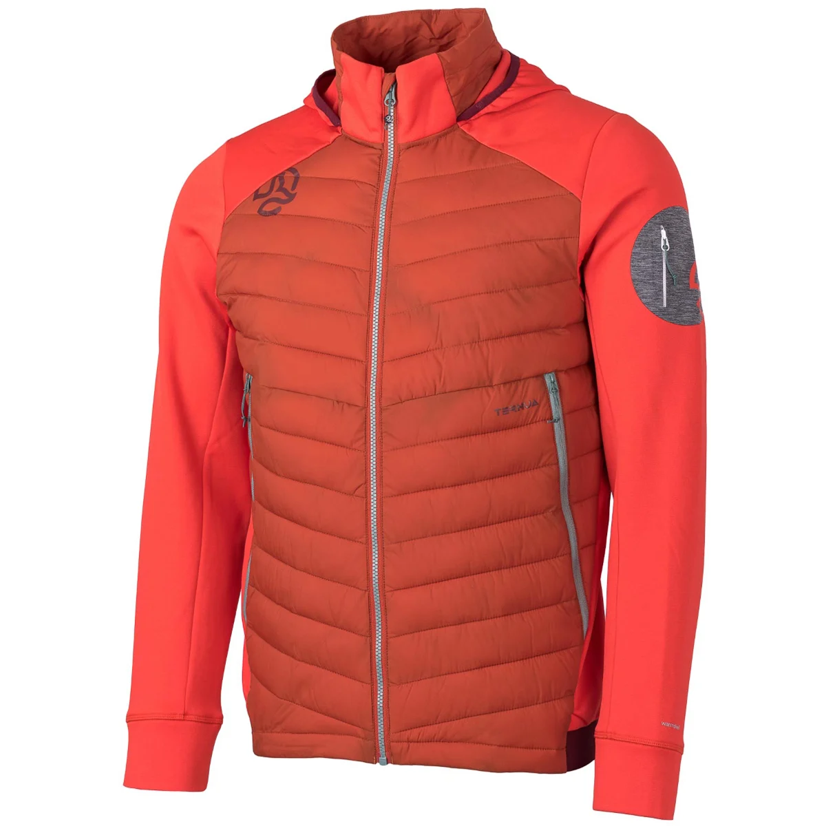 TERNUA YUKKON 2.0 HYBRID JACKET DEEP GINGER  - Hiking down jacket