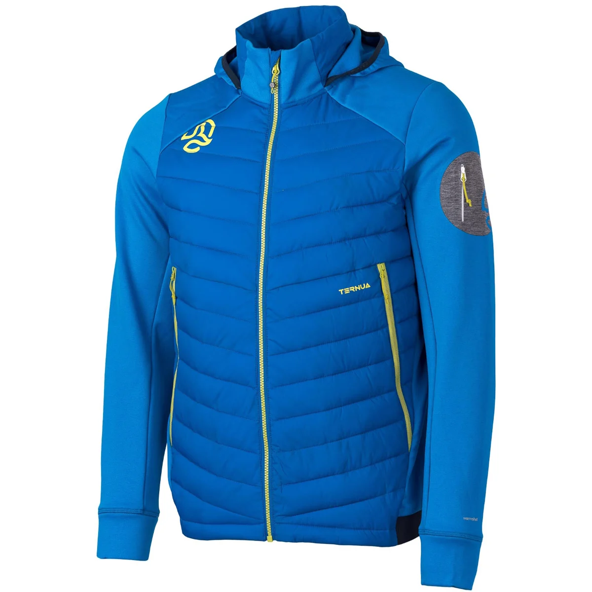 TERNUA YUKKON 2.0 HYBRID JACKET DEEP MEDITERANEEN  - Hiking down jacket