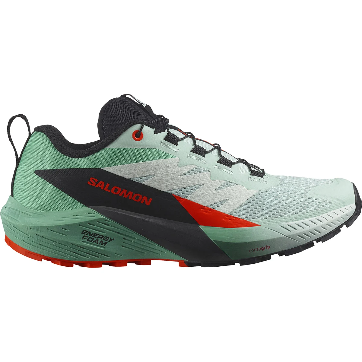 SALOMON SENSE RIDE 5 W BAY/BLACK/CHERT  - Trail running shoes