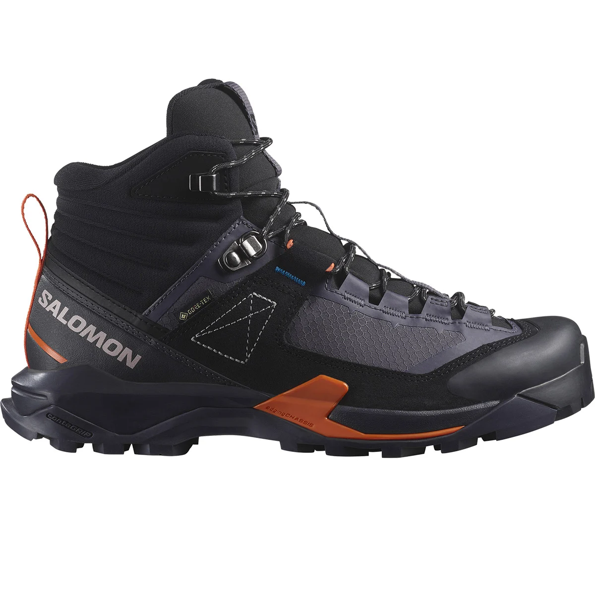 SALOMON X ULTRA ALPINE MID GORE-TEX W IRON/BL  - Mid-rise hiking boot
