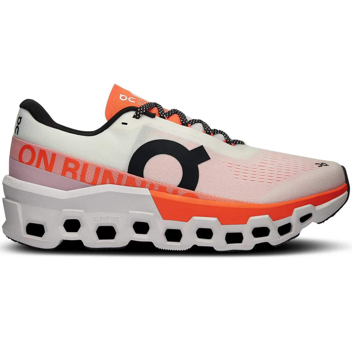 ON RUNNING CLOUDMONSTER 2 WHITE/FLAME  - Running shoe