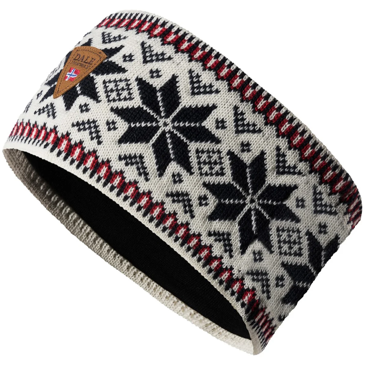 DALE OF NORWAY GARMISCH HEADBAND OFF WHITE/NAVY/RASPBERRY  - Ski headband