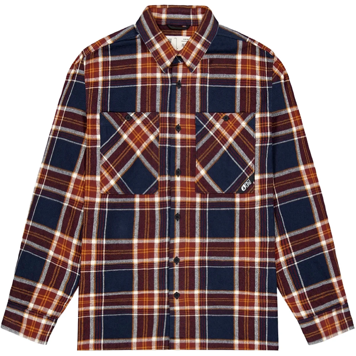 PICTURE RELOWA SHIRT PLAID PLAID SUNSET  - Shirt