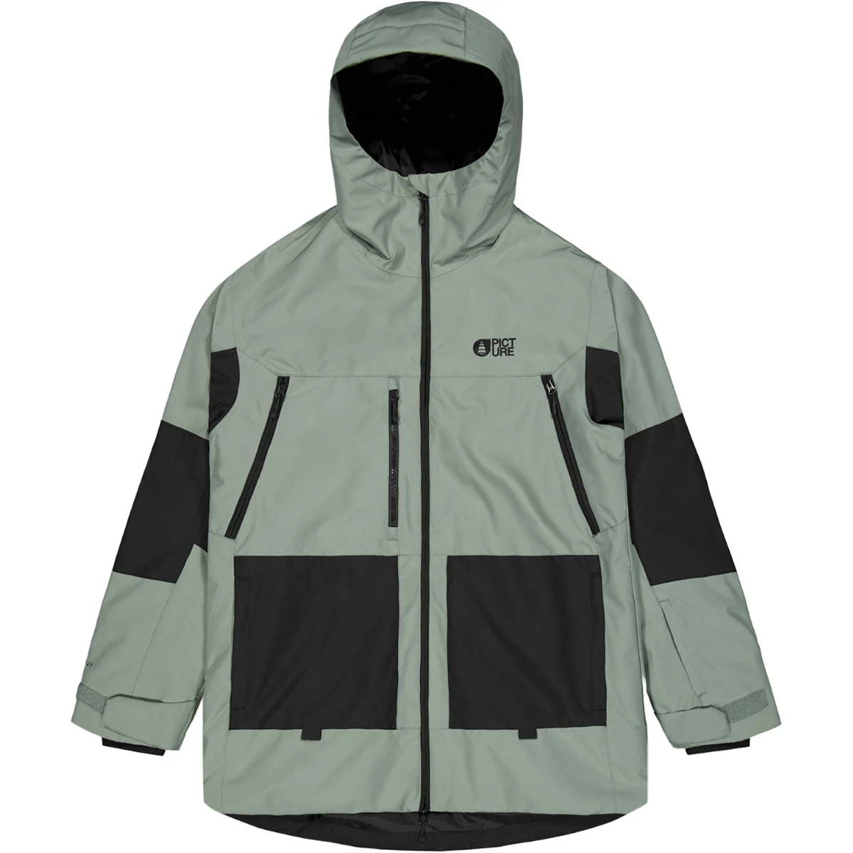 PICTURE JOMOH JKT LAUREL WREATH BLACK  - Ski jacket