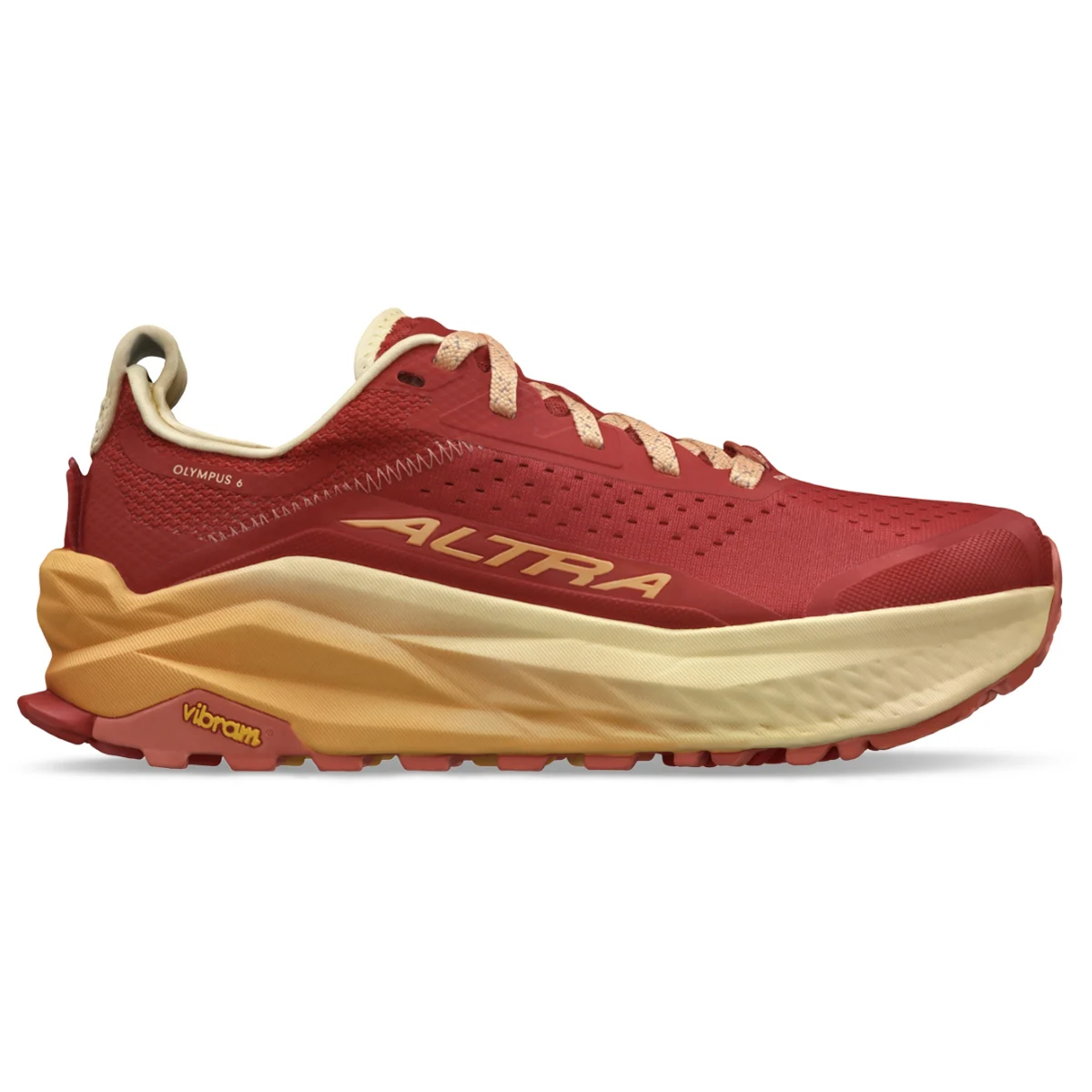 ALTRA OLYMPUS 6 W RED/ORANGE  - Trail running shoes