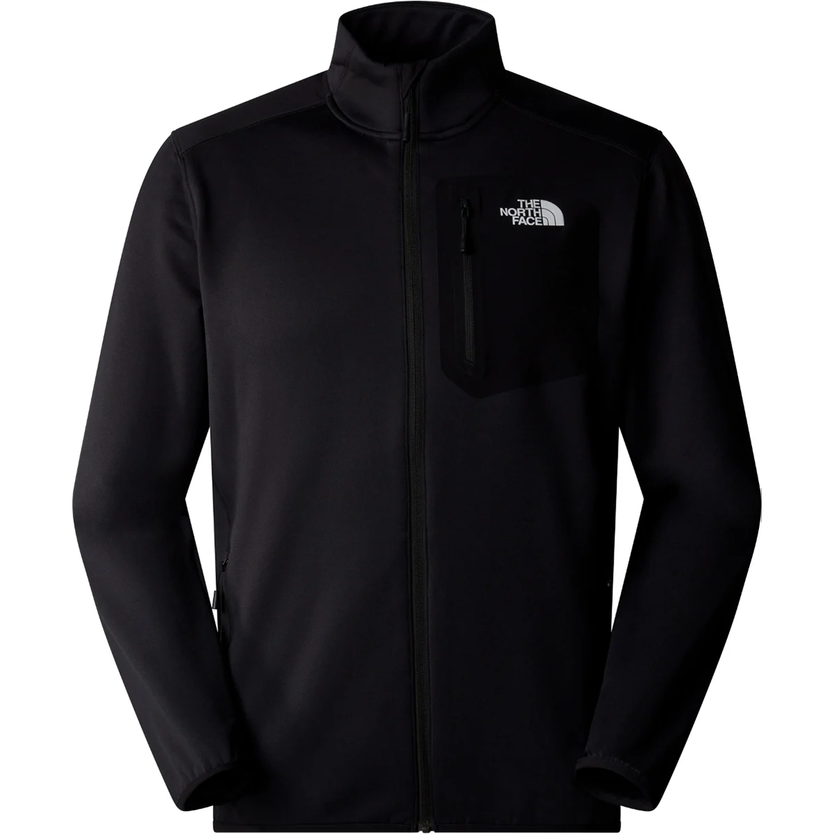 THE NORTH FACE CREST FZ TNF BLACK  - Hiking fleece jacket