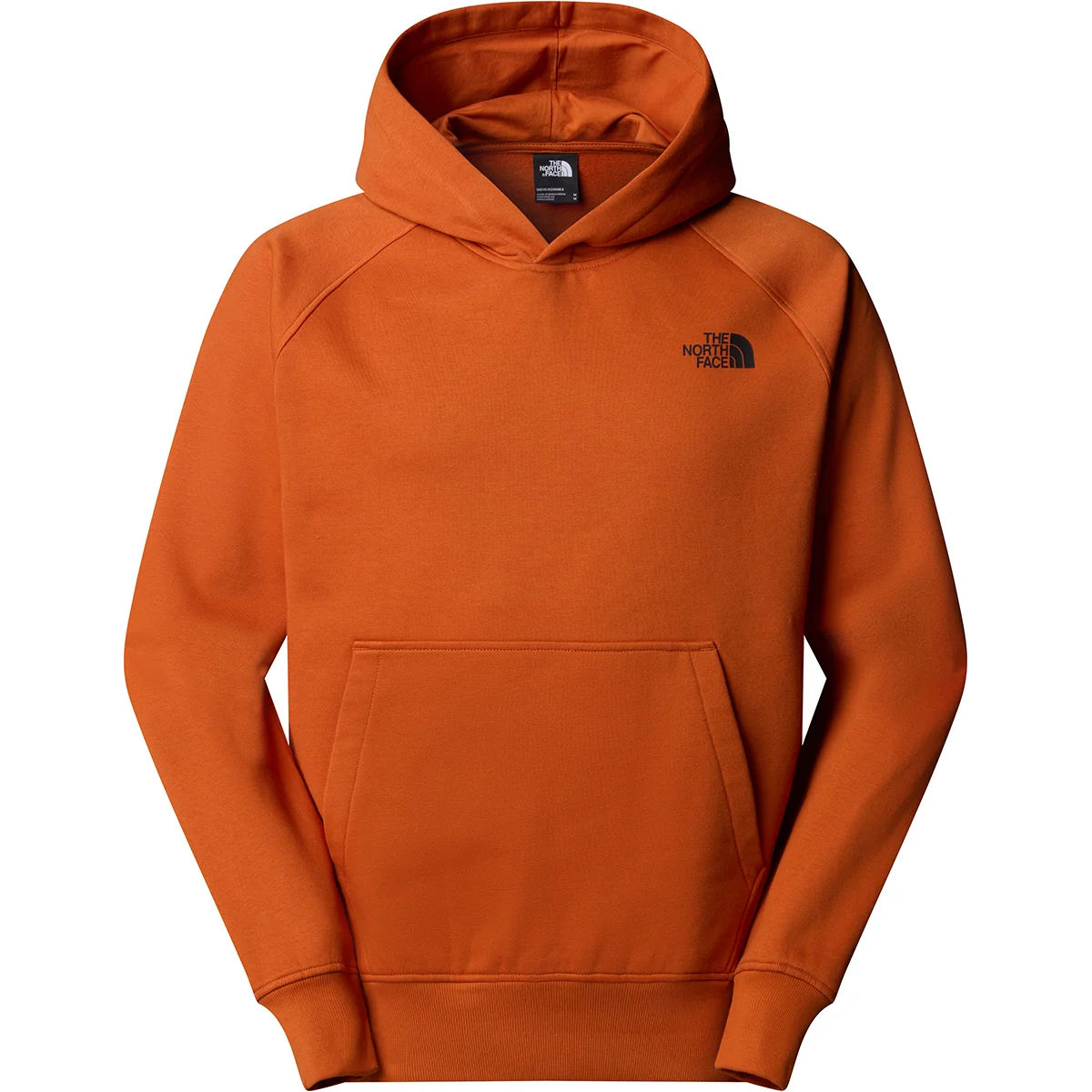 THE NORTH FACE RAGLAN BOX NSE HOODIE EARTHEN COPPER  - Sweatshirt