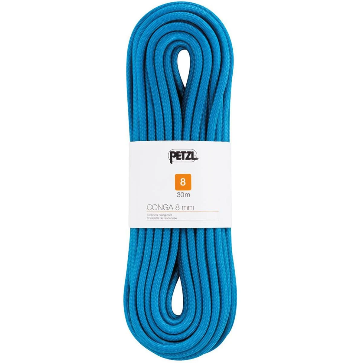 PETZL CONGA 8.0MM x 30M BLEU  - Climbing cord