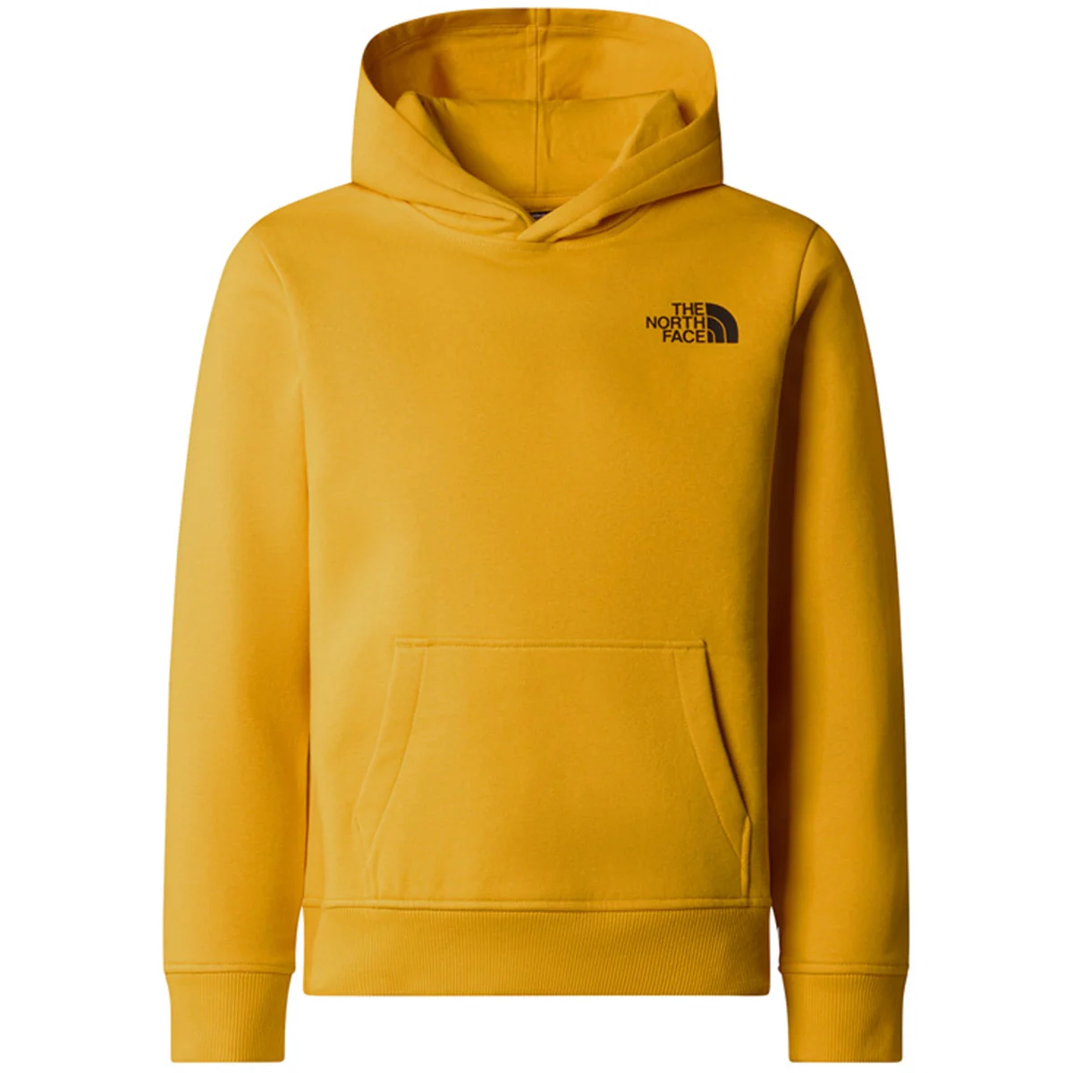 THE NORTH FACE TEEN BOX NSE REGULAR P/O HOODIE SUMMIT GOLD  - Sweatshirt