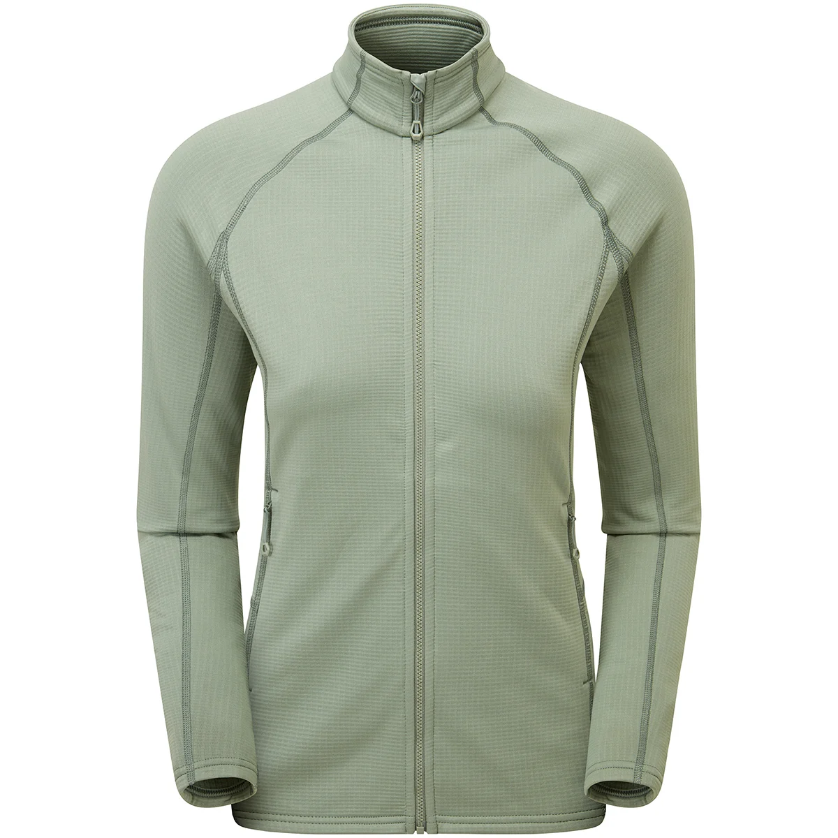 MONTANE W PROTIUM JACKET PALE SAGE PALE SAGE  - Hiking fleece jacket