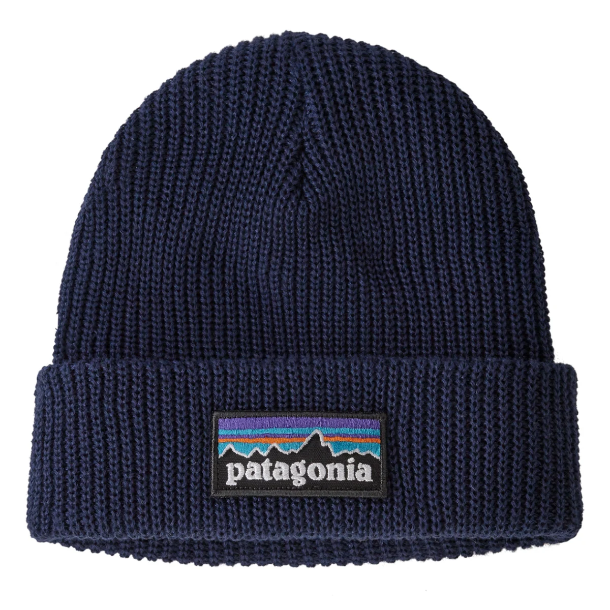 PATAGONIA K'S LOGO BEANIE P6 LOGO P-6 LOGO: NEW NAVY  - Ski beanie