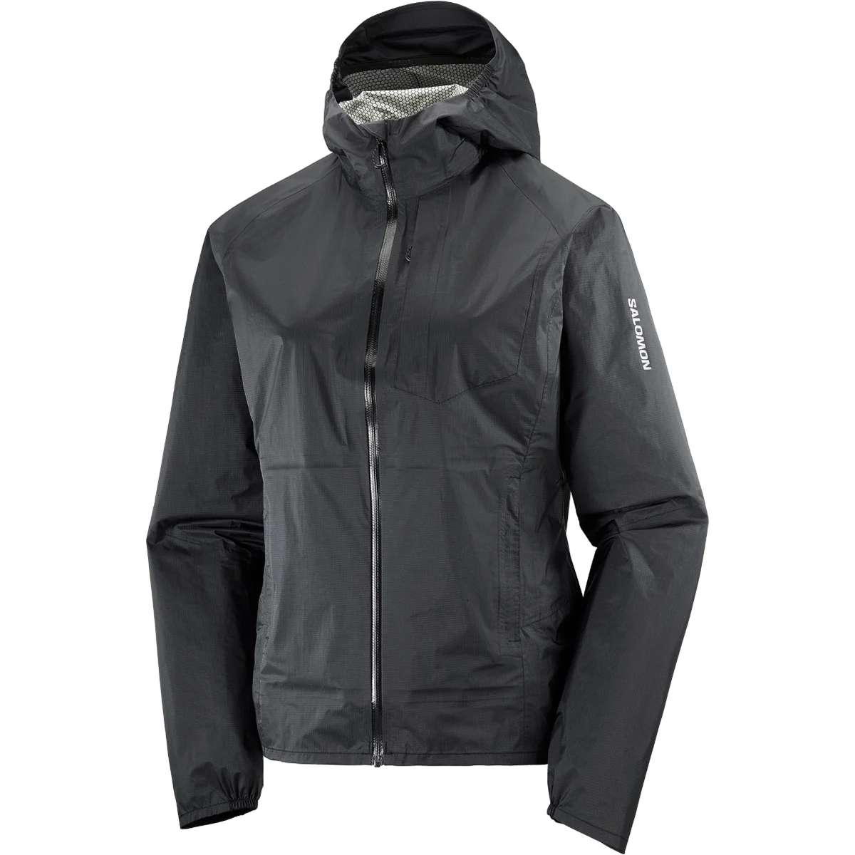 SALOMON BONATTI WP JACKET W DEEP BLACK  - Trail running jacket