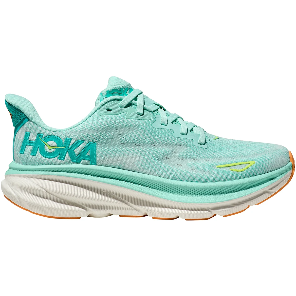 HOKA ONE ONE CLIFTON 9 W SEAFOAM / AQUA BREEZE  - Running shoe
