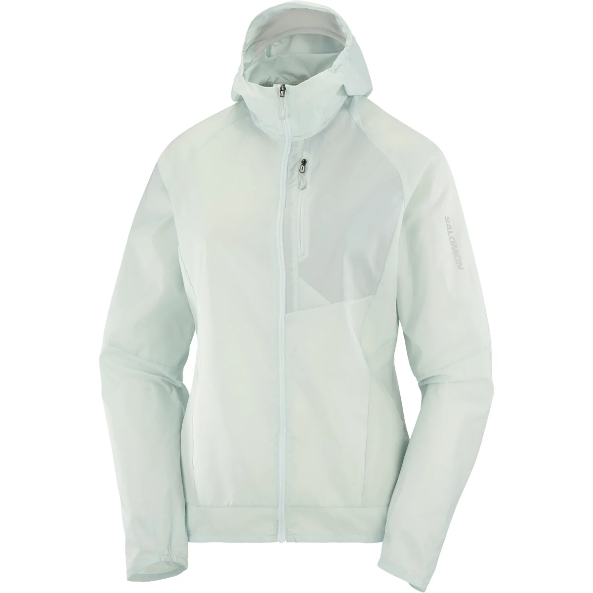 SALOMON BONATTI CROSS WIND W MISTY BLUE  - Trail running jacket
