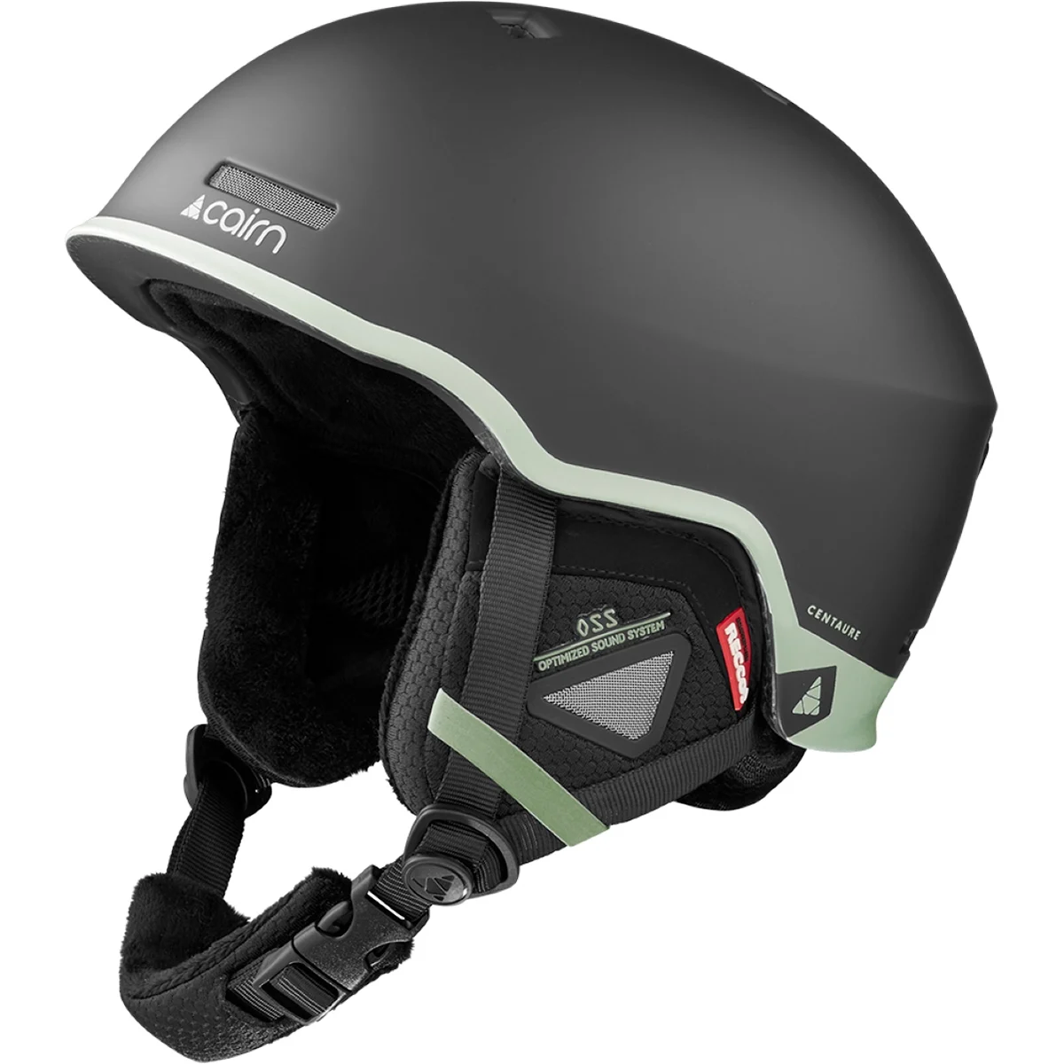 CAIRN CENTAURE RESCUE MAT BLACK KHAKI  - Ski helmet