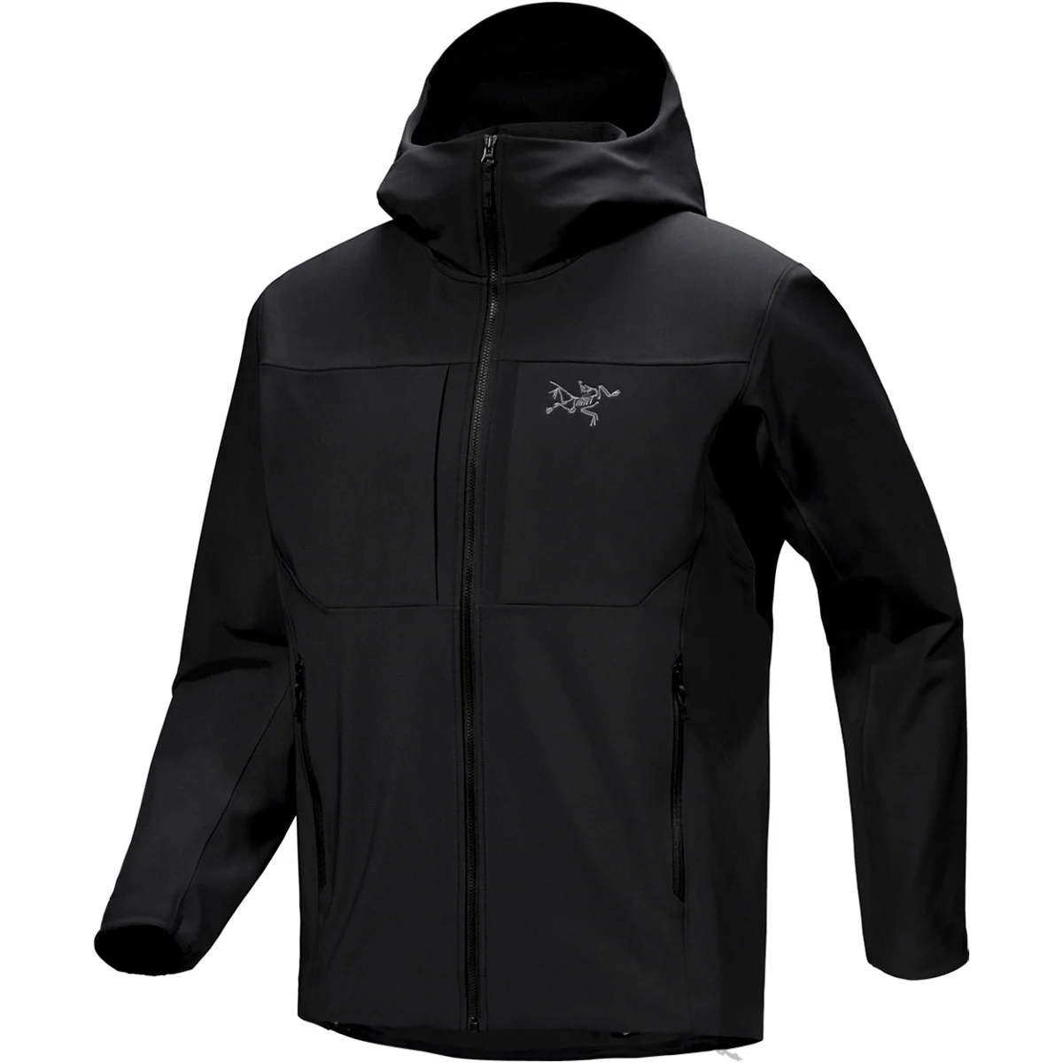 ARC'TERYX GAMMA MX HOODY M BLACK  - Softshell hiking jacket