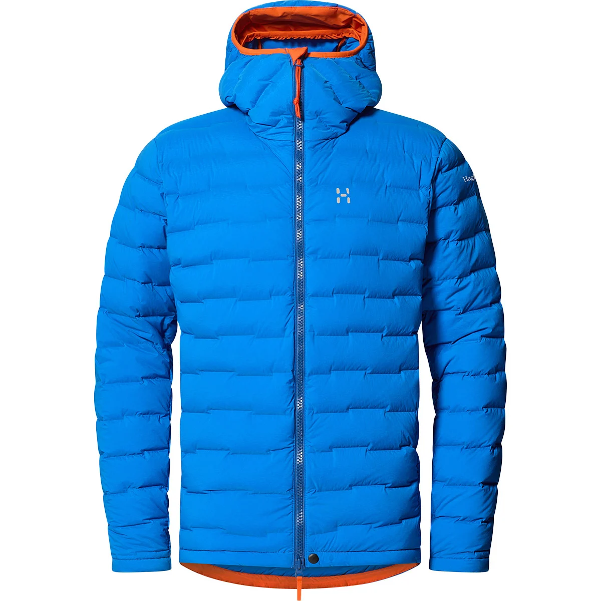 HAGLÖFS SPITZ DOWN HOOD M ELECTRIC BLUE  - Mountaineering down jacket