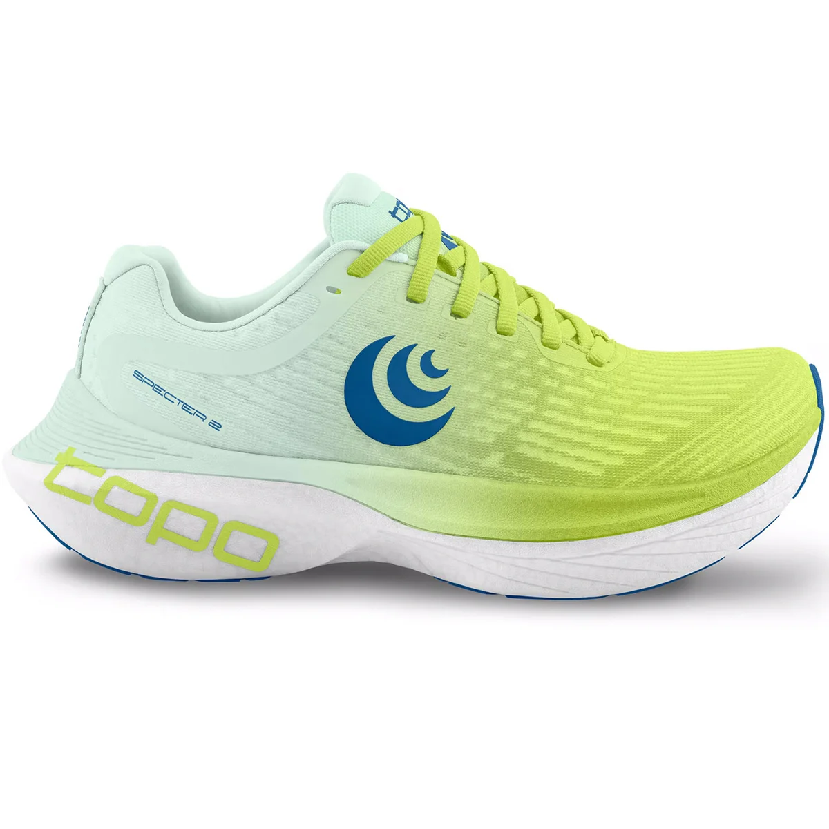 TOPO ATHLETIC SPECTER 2 GREEN/BLUE  - Running shoe