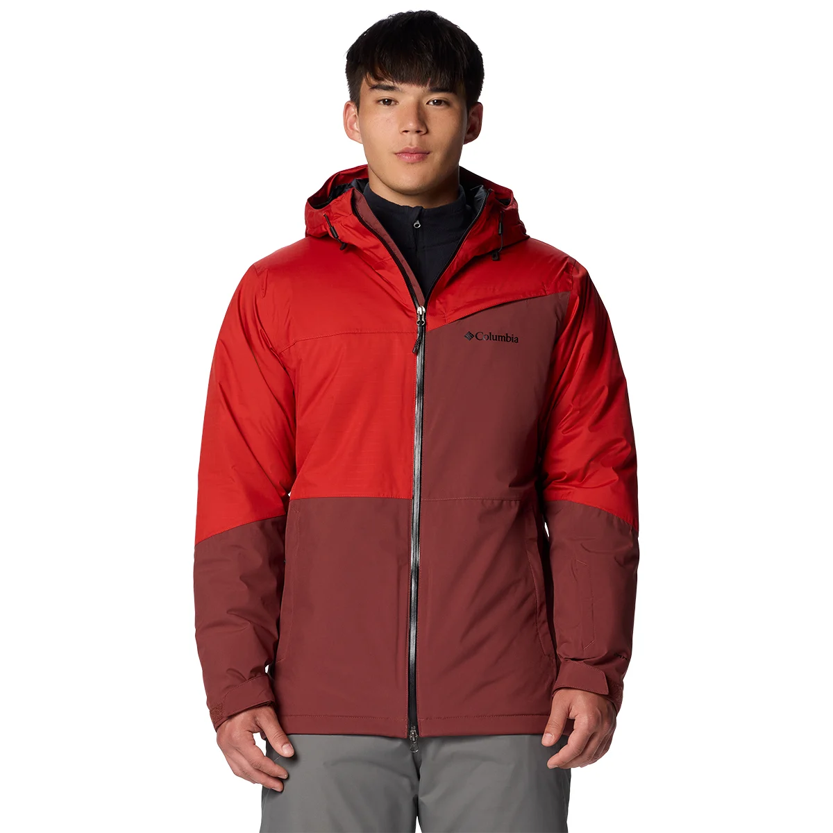 COLUMBIA ICEBERG POINT II JACKET SPICE/SAIL RED  - Ski jacket