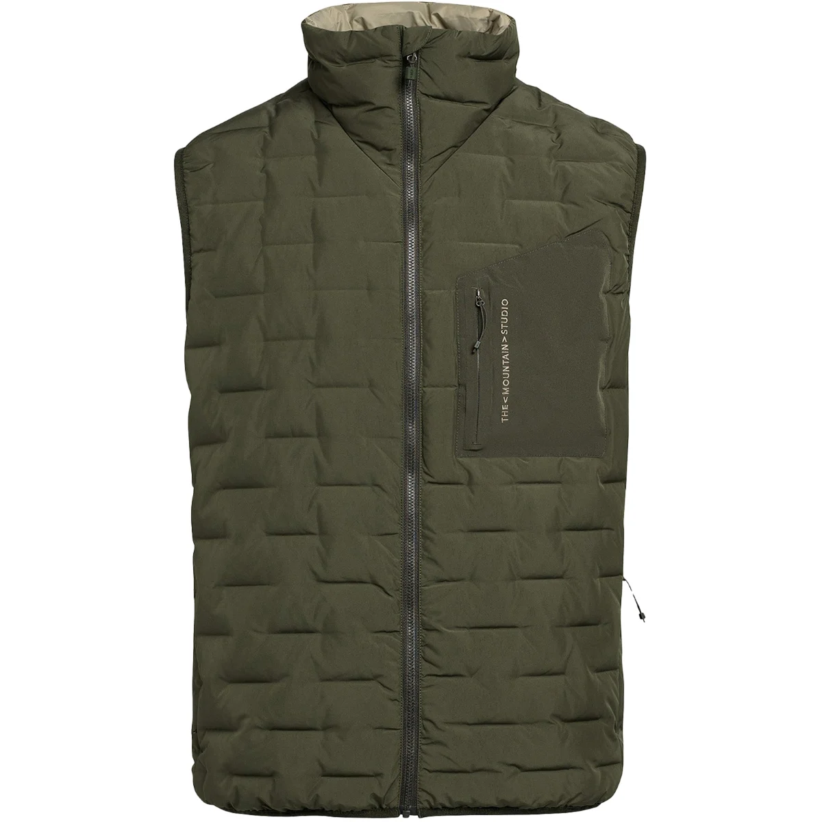 THE MOUNTAIN STUDIO V-1 RL FOREST GREEN/SENECA ROCK  - Ski down jacket
