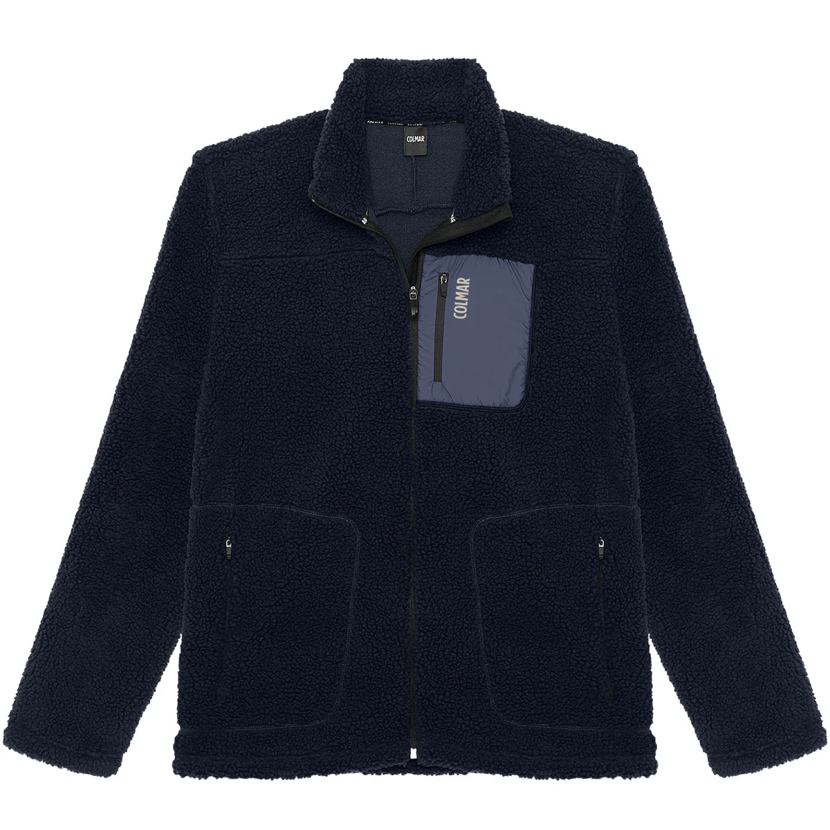 COLMAR M SWEATSHIRT SHERPA NAVY  - Fleece jacket