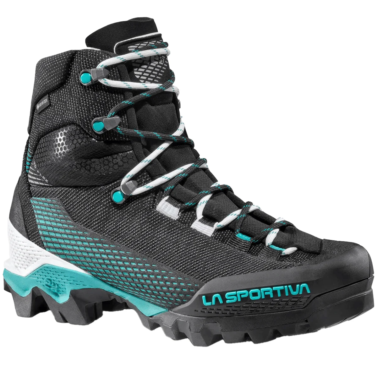 LA SPORTIVA AEQUILIBRIUM ST W GORE-TEX BLACK/AQUA  - Mountaineering boot