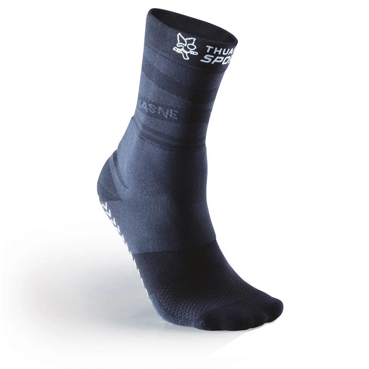 THUASNE GRIP PERFORMANCE MID SOCKS BLACK  - Compression socks