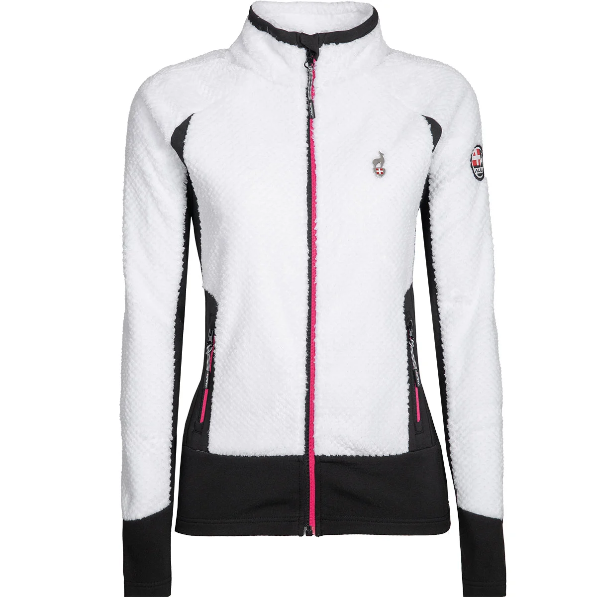 AULP VIONA W WHITE  - Fleece jacket