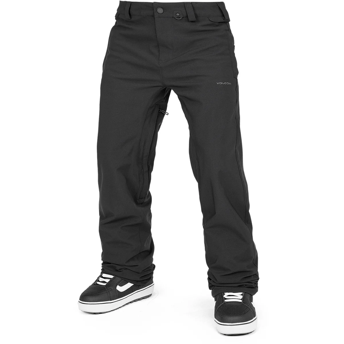 VOLCOM FREAKIN SNOW CHINO BLACK  - Snowboard trousers