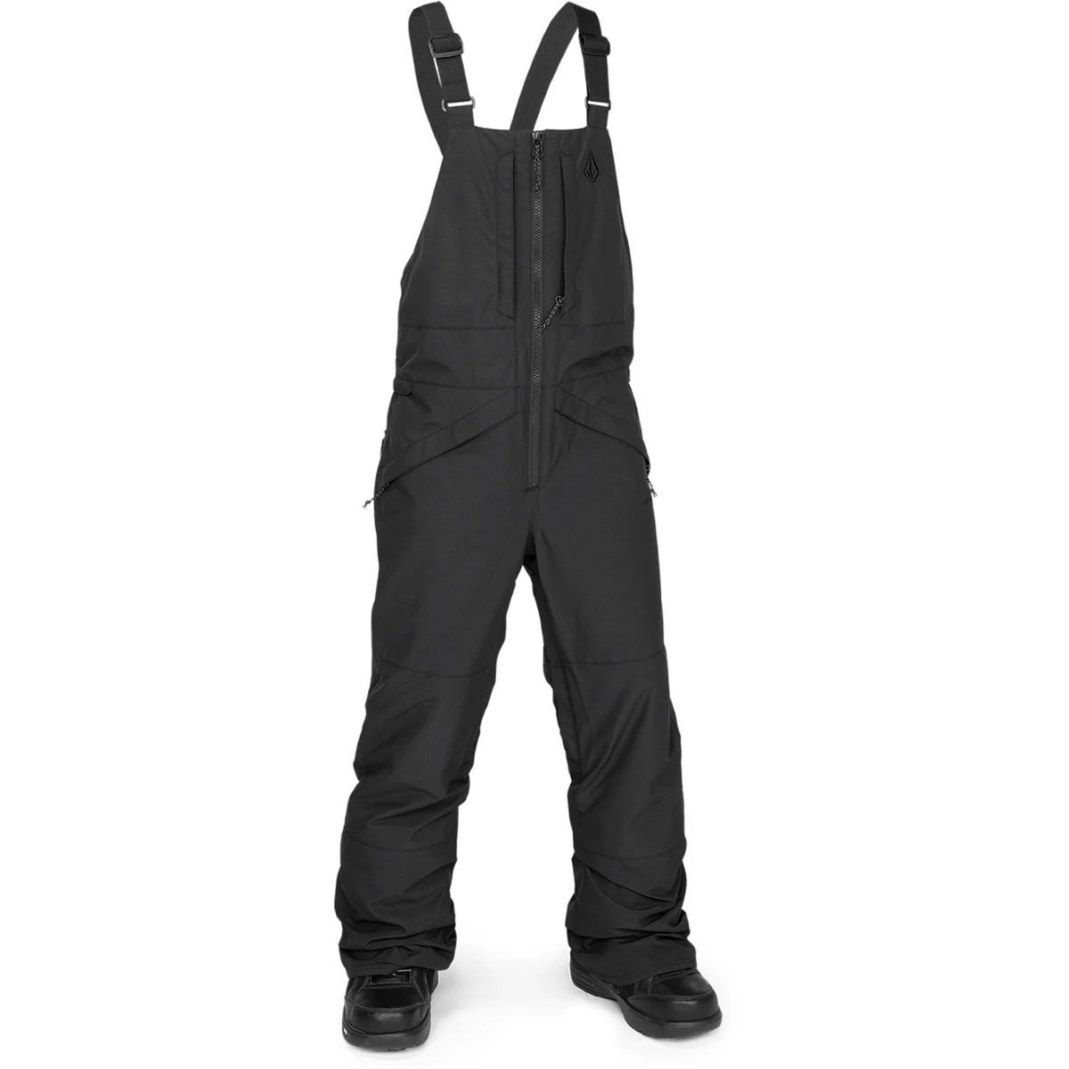 VOLCOM BARKLEY INS BIB OVERALL BLACK  - Snowboard trousers