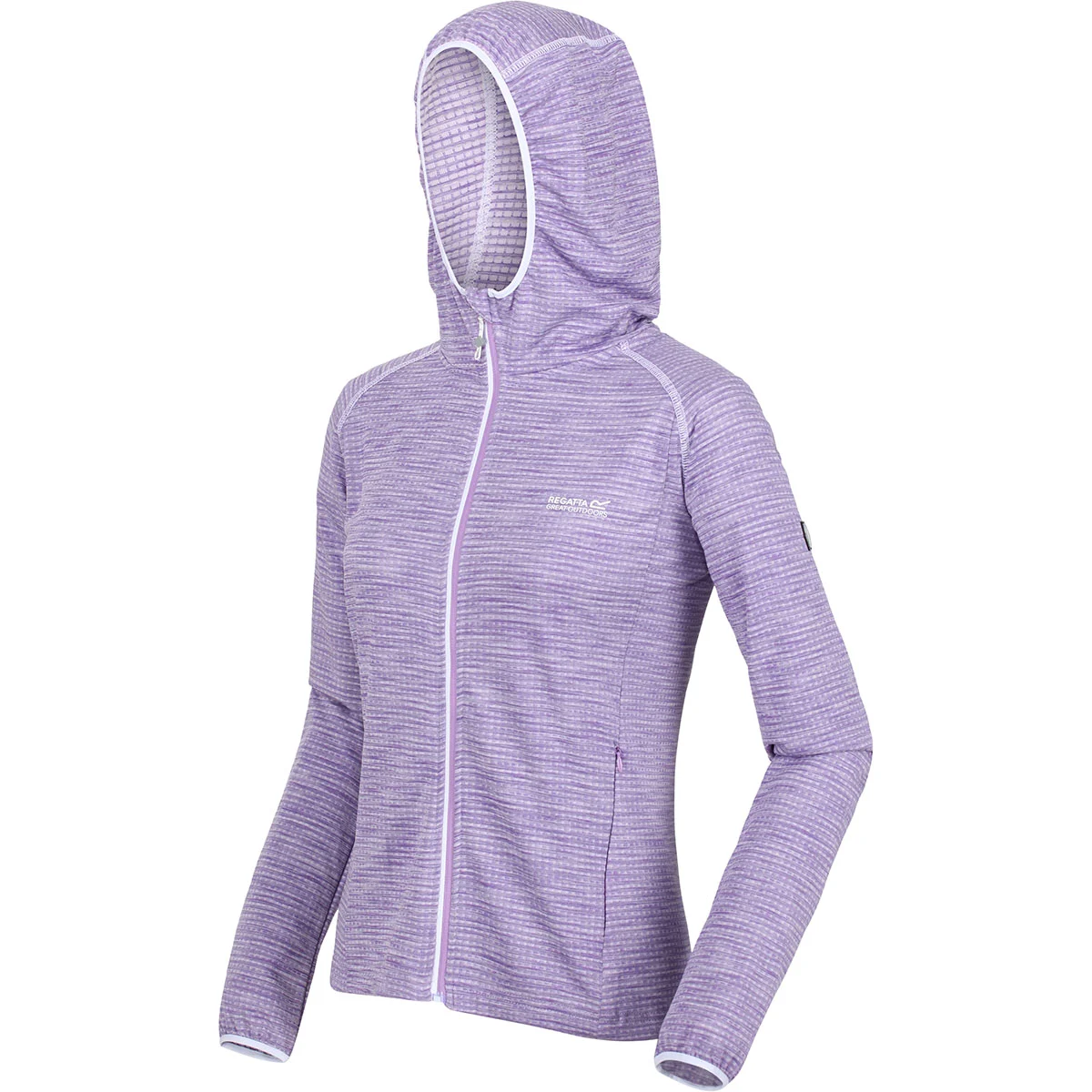 REGATTA W YONDER HOODY LIGHT AMETHYS  - Hiking fleece jacket