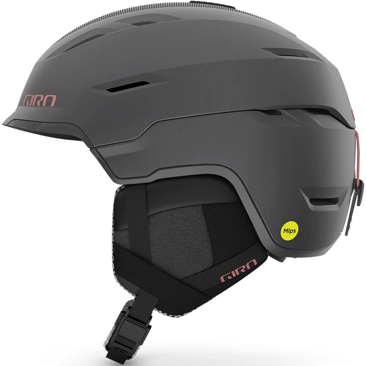 GIRO TENAYA SPHERICAL METALLIC COAL/ROSE  - Ski helmet