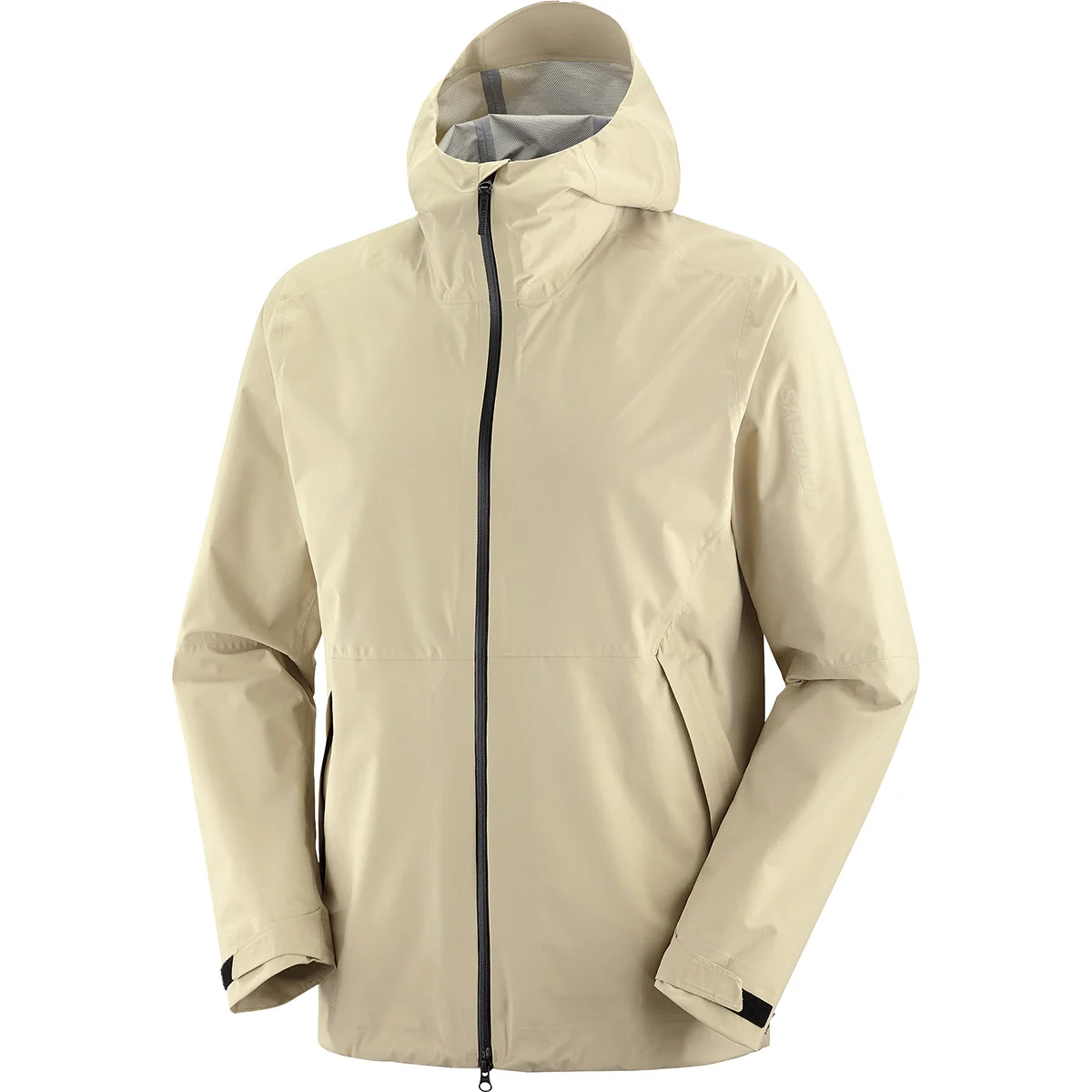 SALOMON OUTERPATH 2.5L JACKET M WHITE PEPPER  - Hiking jacket