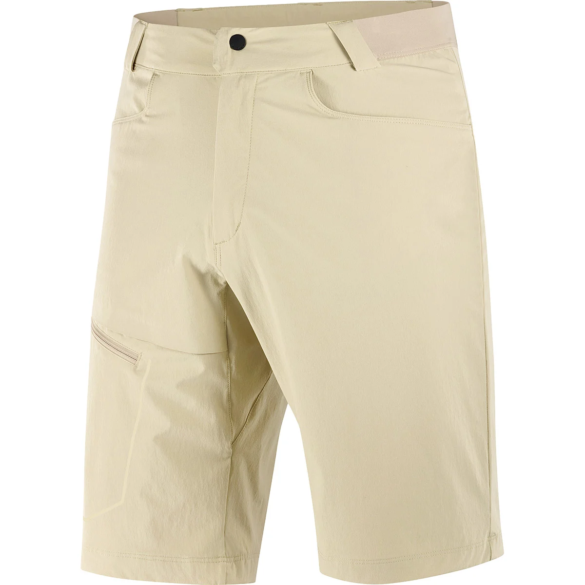 SALOMON WAYFARER SHORTS M WHITE PEPPER  - Hiking shorts