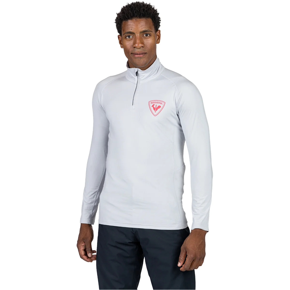 ROSSIGNOL NEW HERO CLASSIQUE HZ M SOFT GREY  - Thermal T-shirt