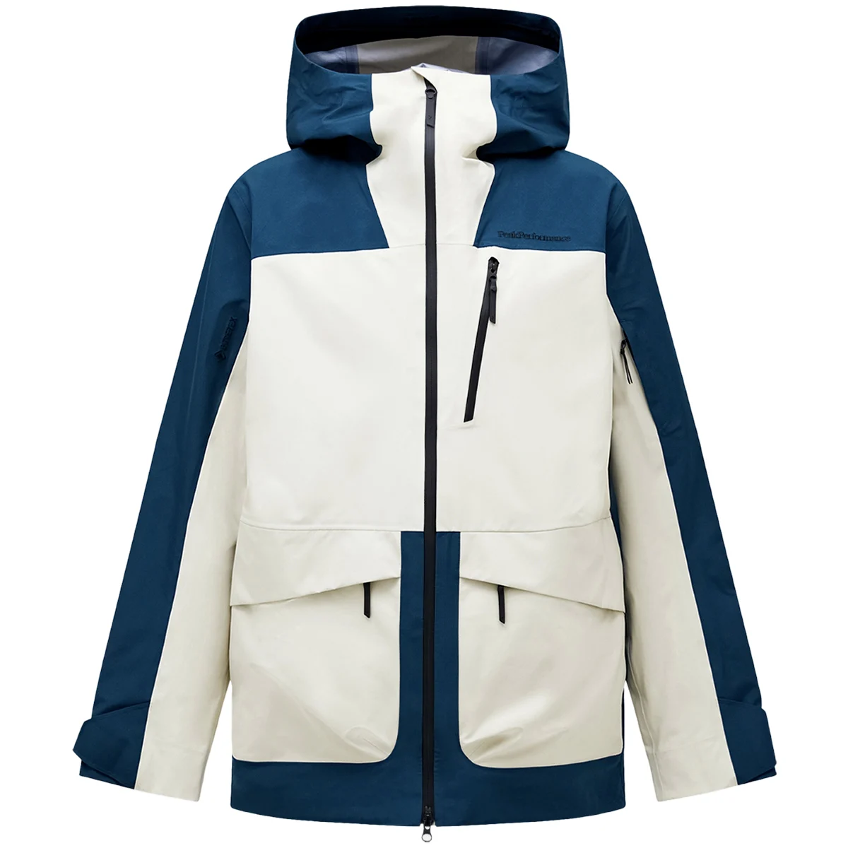 PEAK PERFORMANCE M VERTICAL GORE-TEX 3L JACKET INFINITY TEEL/SAND FOG  - Ski jacket