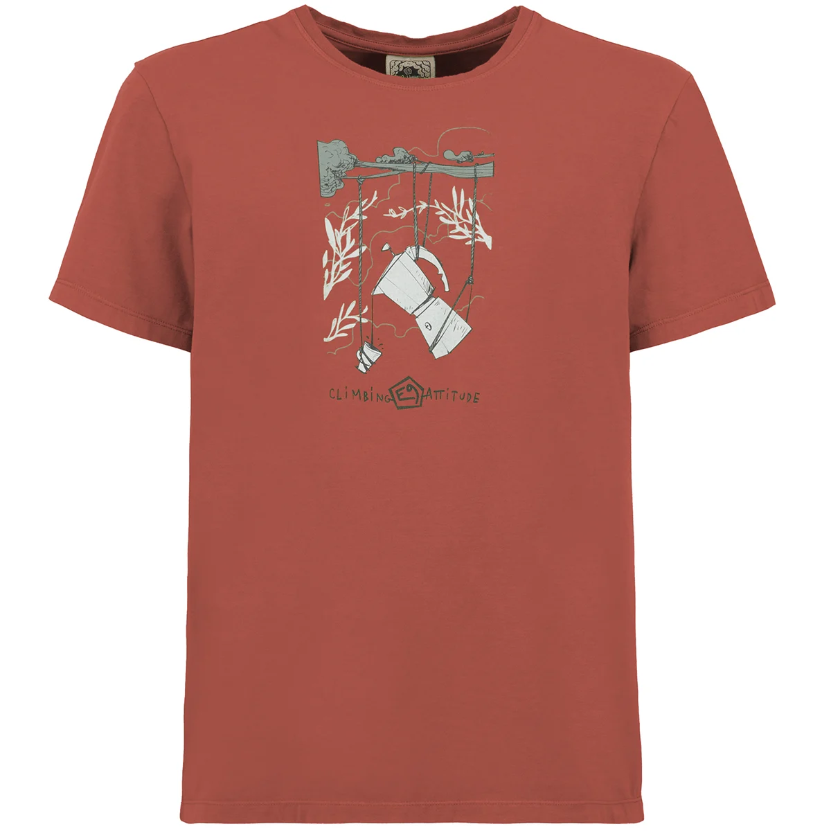 E9 BOND PAPRIKA  - Climbing T-shirt